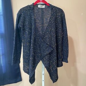 Joy's Blue & Gold Cardigan
